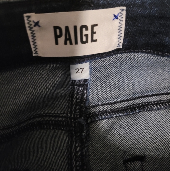 Paige Hoxton Ankle Tonal Layland Skinny Jeans Size 27 - Picture 7 of 7